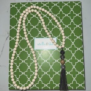 Stella and Dot Revival Tassel Necklace, Vintage , retired